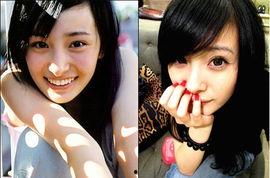 明星网红对比图片女孩,视觉对比下的青春魅力解析”