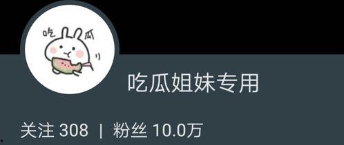 吃瓜鹅兔区爆料的微博,揭秘娱乐圈幕后真相