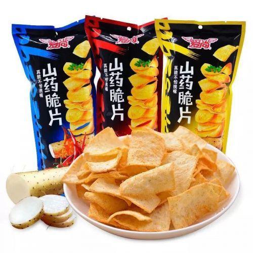 山药脆片明星网红